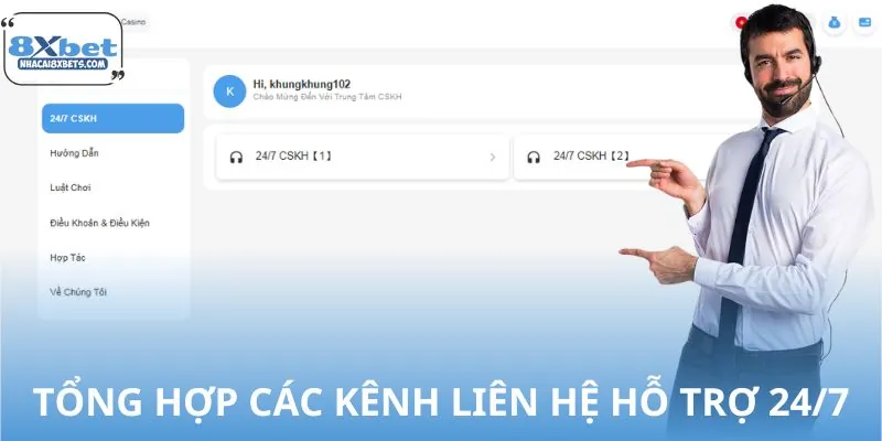 Các kênh liên hệ hỗ trợ chi tiết cho thành viên