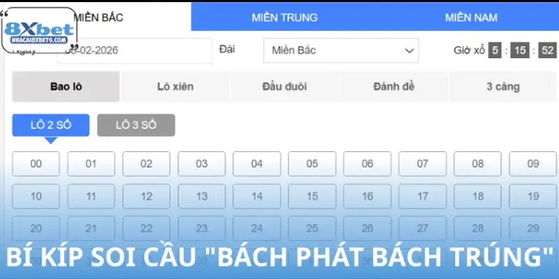 Bí kíp soi cầu "bách phát bách trúng" tại sảnh 8XBET